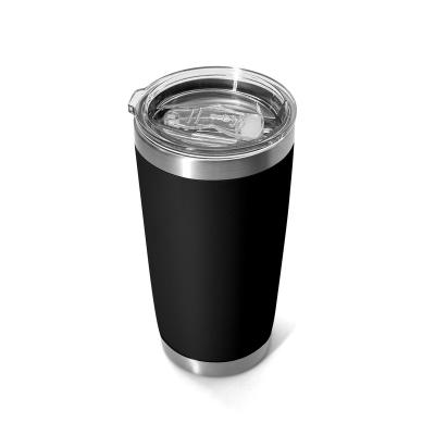 China Durable 20oz Double Wall Stainless Steel Tumbler With Custom Printed Logo for sale