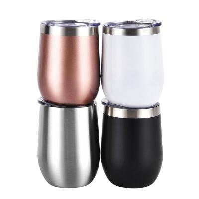 China Sustainable Personalized Stainless Steel 12oz Wine Tumbler Wholesale for sale