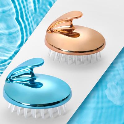 China Wholesale Waterproof Hair Scalp Head Silicone Around Head Scalp Massager Silicone Shampoo Head Brush for sale