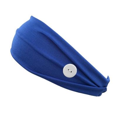 China New Design High Button Stretch Ladies Spa Hair Band Portable Sports Headband For Washing Face for sale