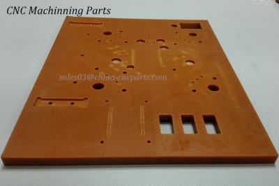 China Red 5 Axis CNC Milling Machining Parts Bakelite Voltage Test Fixture for sale