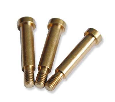 China Clear Anodizing Cnc Turned Parts for Copper / Brass Actuator Pin for sale