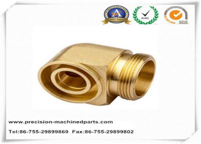 China Copper Brass Desktop CNC Milling Machine Parts Manufacturing , CNC Metal Part for sale