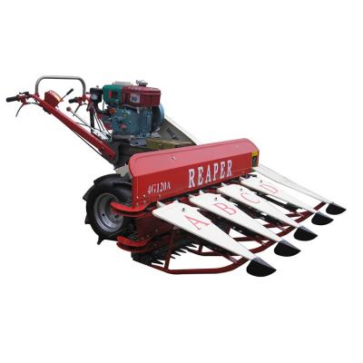 China High Efficiency Mini Rice Tractor Harvester CE Certification Weed Harvester Paddy Harvester for sale