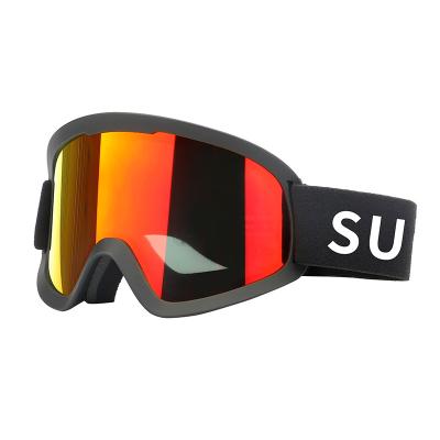 China FashionUnisex Polarized Ski Goggles Qingdao 218 Glasses Ski Costom Strap Logo for sale