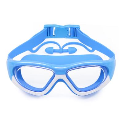 China Swimming Fashion Newly Style Waterproof Non-fog HD Swimming Goggles Kids Swim Glass Adjustable Band for sale