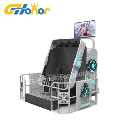 China VR Experience Hall Amusement Equipment Large 9D Virtual Reality Game Machine 360 ​​VR Somatosensory L3*W2*H 2.7M Simulator for sale