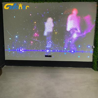 China Projector Somatosensory Interactive Motion Sensor Games Metal Particle Multiplayers Games Dancing Projection for sale