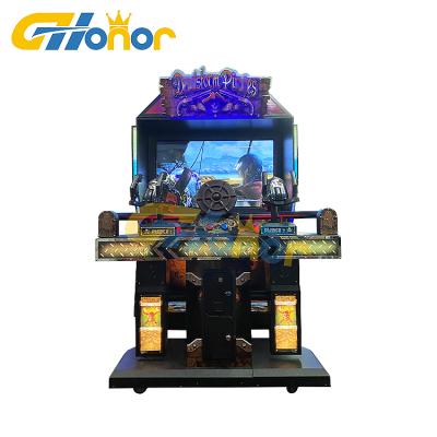 China Acrylic+wood Hardware+LCD 55 Deadstrom Game Pirate Auto Shooting Simulator Death Storm Pirate Arcade Shooting Game Machine for sale