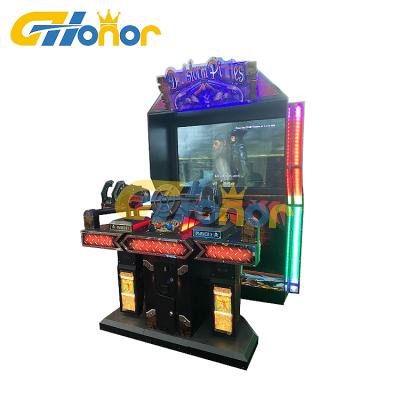 China 55 Deathstorm Pirate Arcade Game Machine Deadstrom Game Center Pirate Shooting Auto Simulator Hardware+Acrylic+wood 2 People for sale