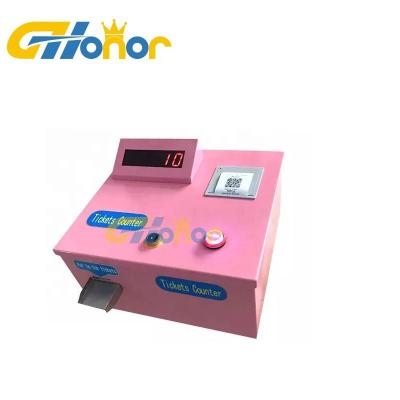 China Hardware+Metal Low Price Electronic Tickets Counting Machine Lottery Ticket Counter For Sale for sale