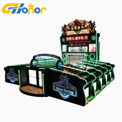 China Luxury carnival amusement machine horse racing carnival game cabin amusement game racing horse roll balls hot sale in india for sale