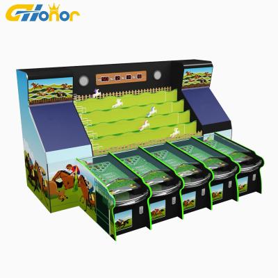 China Luxury European high profit 5 players carnival game machine horse racing champion game roll the balls for sale for sale