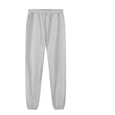 China Anti-wrinkle Quality Men's Baggy Heavy Grey Streetwear Unisex Custom Cotton Thick Ladies Joggers For Men Sweatpants for sale