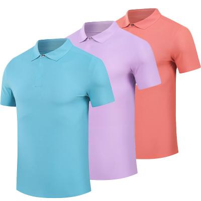 China Breathable Wholesale Custom Plain Plain Polo Shirts Unisex Premium High Quality Factory Short Sleeve Polo T-Shirts For Women for sale