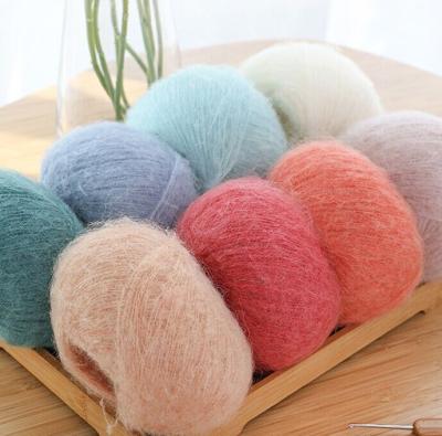 China Factory wholesale acrylic mohair yarn anti-static/yarn 1/13Nm nylon/wool for sale