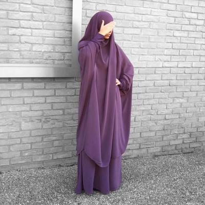 China Daily Life Dubai Solid Color Long Robe Suit Islamic Clothing Swing Abaya Dress Large for sale