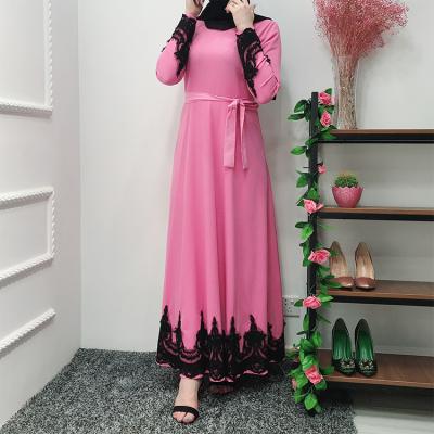 China Daily Life Kaftan Clothing Maxi Dress Women Islamic Muslim Dresses for sale