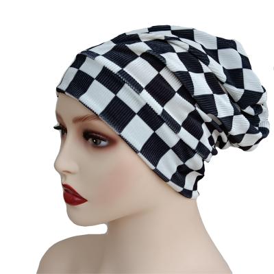 China Daily Life Woman Headband Turban Hat Fashion Muslim Hijab Hat for sale