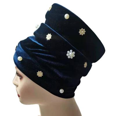 China Daily Life Satin Print Women Turban Hat India Wrap Head Scarf Prepare To Wear Muslim Hijab Ethnic Hood for sale