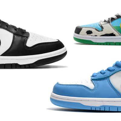 China 2023 Hot Sale Fashion Brand SB Damping Dunks Panda Casual Shoes Outdoor Men's Popular Low Women's Walking Style Running Sport Dunks Shoes for sale