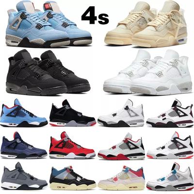 China Cushioning Fashion Brand Men's and Women's High Quality High Quality Aj4 Shape Retro Air Sneakers Basketball Air Shoes for sale