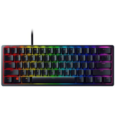 China Hunter's Razer Mini 60% Gaming Keyboard Plug and Play with Razer Optical Switch Wired RGB Mechanical Keyboard for sale