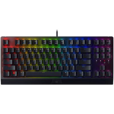 China Razer BlackWidow V3 Tenkeyless TKL Gaming Plug and Play Mechanical Keyboard Wired RGB Backlit Mechanical Keyboard Switches for sale