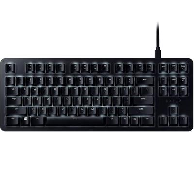 China Razer Plug and Play BlackWidow Lite Wired Keyboard Tenkeyless LED Backlight Quiet and Compact Keyboard with Orange Mechanical Switches for sale