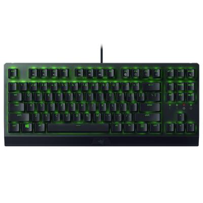 China Razer BlackWidow X Tenkeyless Wired TKL Gaming Keyboard Green Backlight Plug and Play Keyboard with Mechanical Green Switches for sale