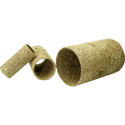 China Small Straw High Quality Natural Rattan Bamboo Grass Animal Toy Tunnel Pet Breathable Handmade Woven Knitting Nest for sale