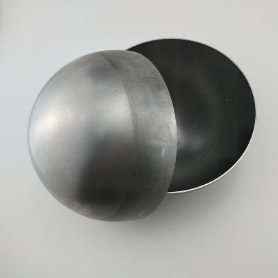 China Indoor& Carbon Steel Iron Hemisphere Outdoor Metal Half Sphere Decoration Dia150MM Dia200MM Half Balls for sale