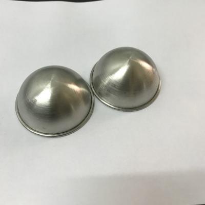 China 75mm Stainless Steel Bath Bombs Molds 38/42/51/63/76/80/90/102mm for sale