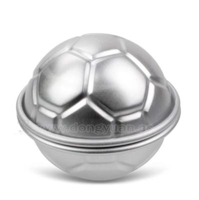 China For Bath Bomb Mold Aluminum Alloy Soccer Sphere Bath Bomb Molds for sale