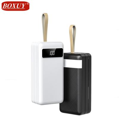 China Large Capacity 2.1A Super Super Fast Charger Large 100000 mAh Powerbank With 4 Port USB 100000mAh Output 3 Input Portable Power Bank for sale