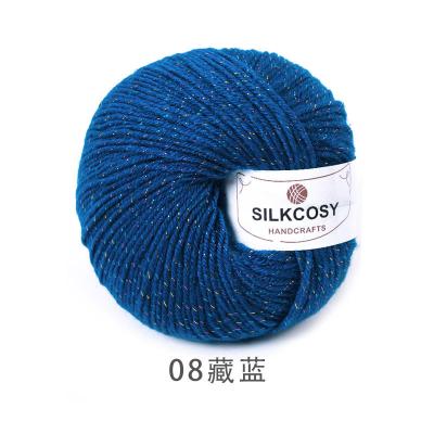 China Cheap price fashion 10NM/4 4ply eco-friendly colored acrylic yarn for DIY hand knitting with various colors for sale