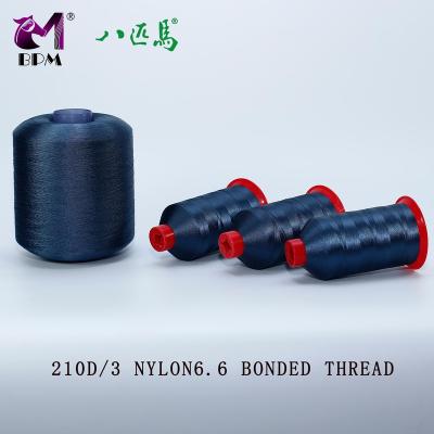 China 210D/3 Abrasion-Resistant 66 Bonded Nylon Sewing Thread For Parachute High Quality Bonded Sewing Thread for sale