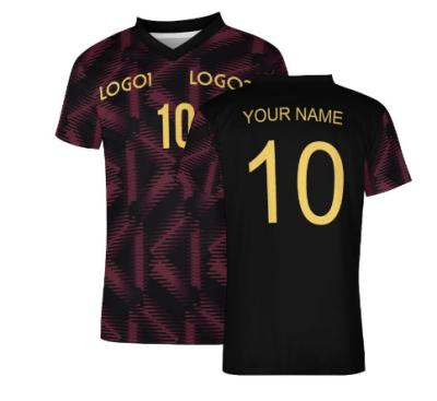 China No. New Men's Clothing Sets Football Jerseys Sports Football Clothes 7 team game printed children's clothing for sale