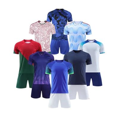 China Sets 2023 New Soccer Suit Team Training Game Suit Children Personality Adult Sports Suit Men for sale