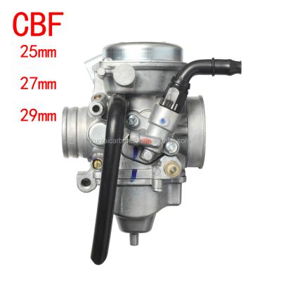 China Aluminum Alloy CB GL 150 25mm (Ready Stock) CBF 27mm 29mm Carburador For HONDA TITAN CBF150 CB150 GL150 Carburetor for sale