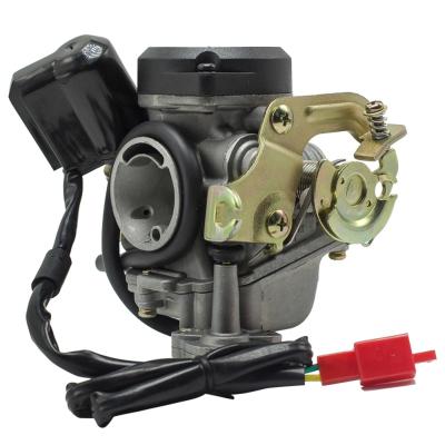 China (Stock Ready) 18mm Aluminum SCOOTER MOTORCYCLE PD18J CVK CARBURETOR CARB 139QMB 139QMA ATV GY6 48cc 50cc 60cc 80cc QUAD PD18J GO KART WITH ERRORS for sale