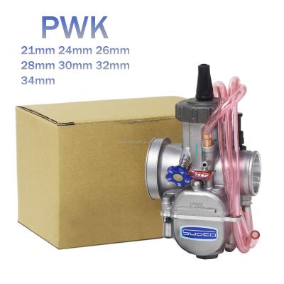 China Universal Zinc Alloy Aluminum 21 (Ready Stock) 24 26 28 30 32 34mm PWK Motorcycle Carburetors Carburetors For Keihin Koso ATV Power Jet for sale