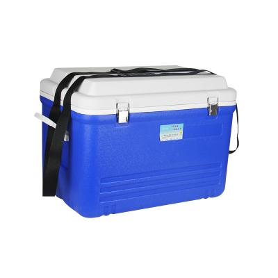 China Waterproof Plastic Cooler Box Factory Customize Promotion Beer Fruit Ice Cooler Box For Outdoor Camping BBQ for sale