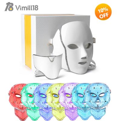 China Skin tightening factory wholesale 7 color beauty light photon led mask for sale