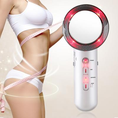 China Anti-Puffiness Ultrasound Cavitation EMS Body Slimming Weight Loss Anti Cellulite Burner Galvanic Infrared Ultrasonic Therapy Massager Fat for sale