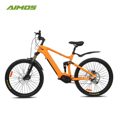 China Standard high end electric bike mountain carbon fiber electric tricycle with 8fun mid drive motor for sale