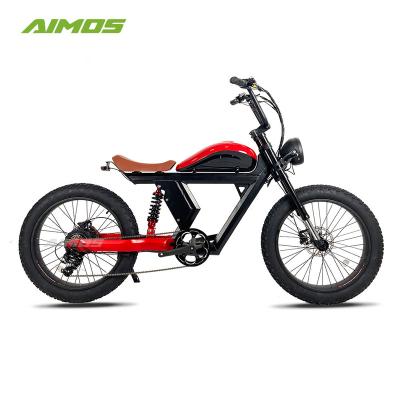 China China Factory Aluminum Alloy Fat Tire Mountain Bike 1000 W Electric Bike Big Tire Electric Bicycle for sale