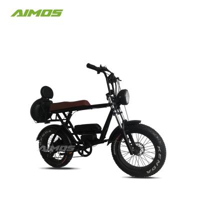 China Factory Cargo Electric Bike Aluminum Alloy Ebike Aluminum Alloy High Speed ​​Tire Bicycle Wholesale For Adults Dual Seat for sale