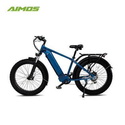 China Aluminum Alloy Long Range Stealth Bomber Electric Bike Integrated Battery Frame for sale