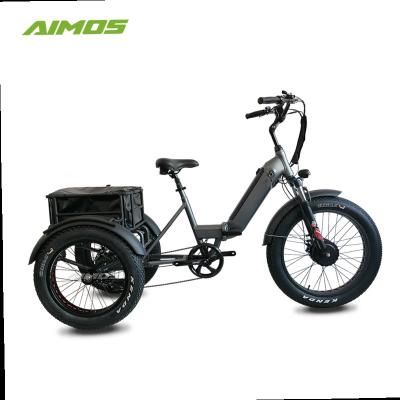 China 2022 hot-selling aluminum alloy 3wheels tricycle for USA with fordable frame and strong power for sale